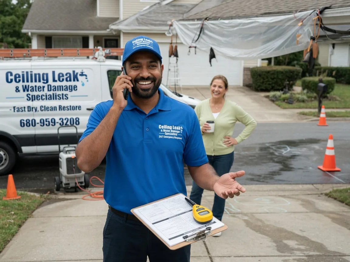 Ceiling Leak Cleanup Continental Divide, NM FAQs